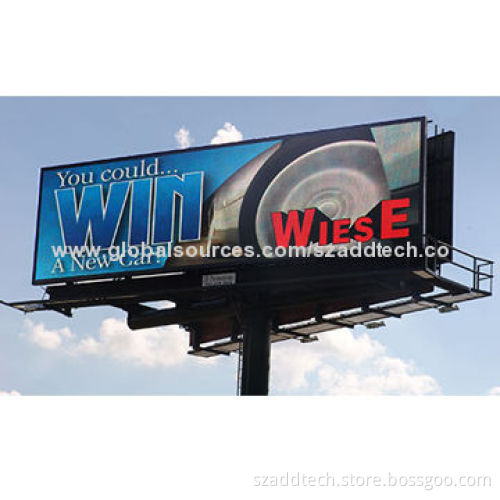 Giant Outdoor LED Video Display Screen with IP65 Protection Level